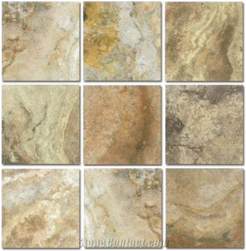 Scabos Travertine Tile