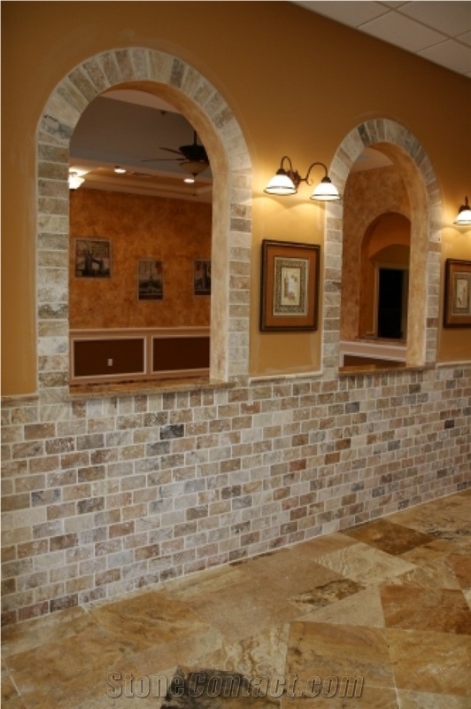 Scabos Travertine Tile