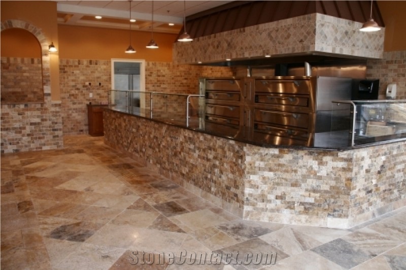 Scabos Travertine Tile