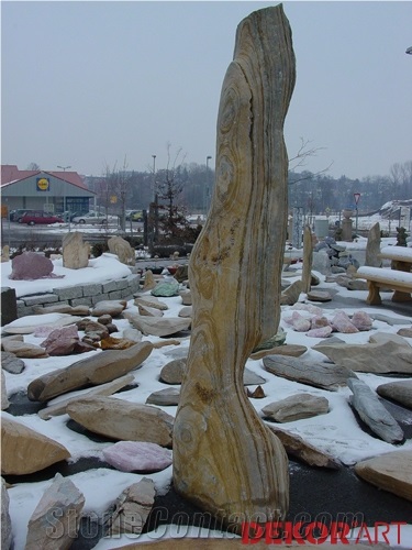 Amazonas Giant Beige Limestone Garden Stone