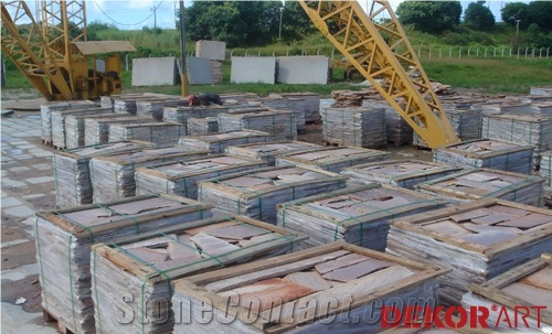 Rose Quartzite Flagstone Paver