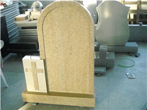 Gravestone,Headstone Cross-4