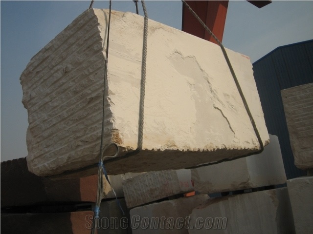 Crema Marfil Marble Block,Spain Beige Marble
