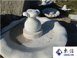 White Garden Marble Fountain
