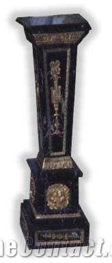 Egypt Black Marble Column