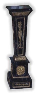 Egypt Black Marble Column
