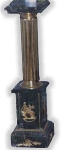 Egypt Black Marble Column