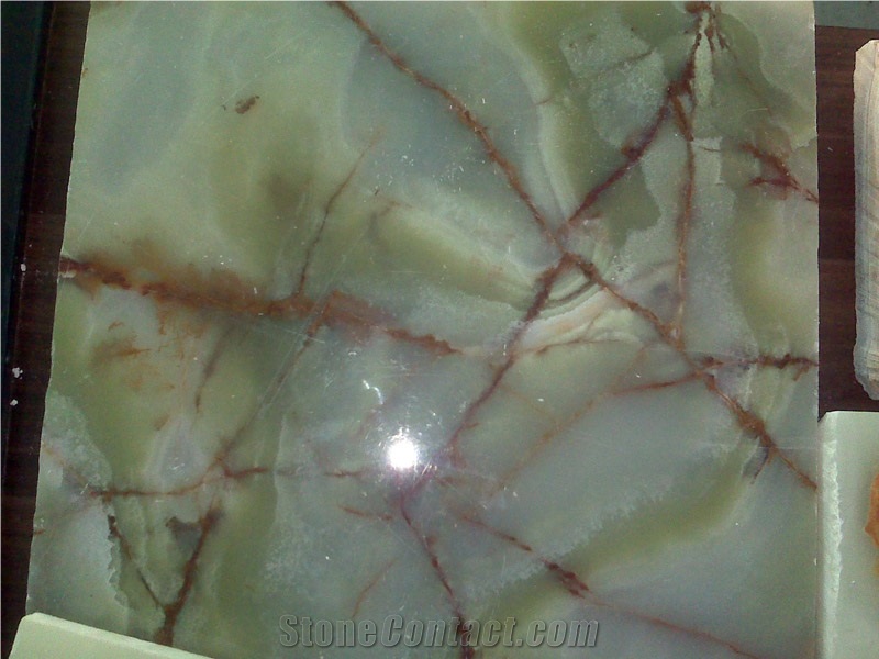 Pakistan Green Onyx Slab