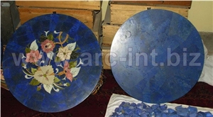 Lapis Lazuli Gemstone Table Top