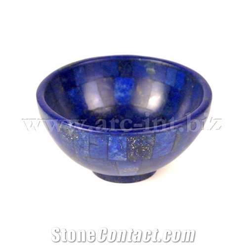 Lapis Lazuli Plates, Blue Marble