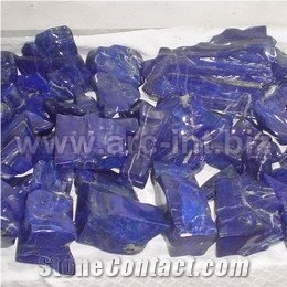 Natural Gemstones Lapis Lazuli Tumbles, Natural Lapis Lazuli Blue Stone Pebble, Gravel