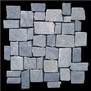 Grey Marble Random Mosaic Grey Marble Random Mosaic