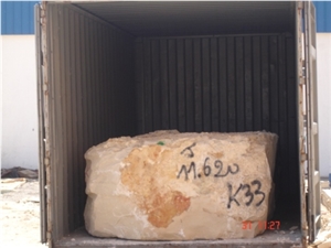Thala Beige Limestone Blocks, Tela Beige Limestone Block