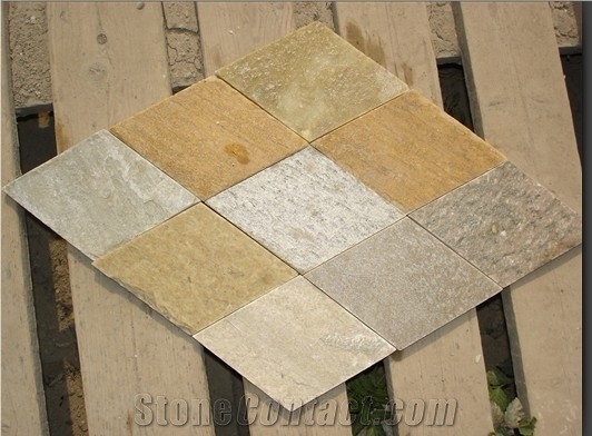 Yellow Slate Mosaic