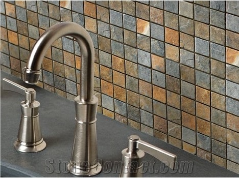 Yellow Slate Mosaic