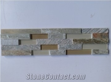 Yellow Slate Mosaic