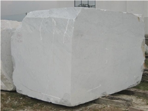 Bianco Carrara Marble Block, Italy White Marble