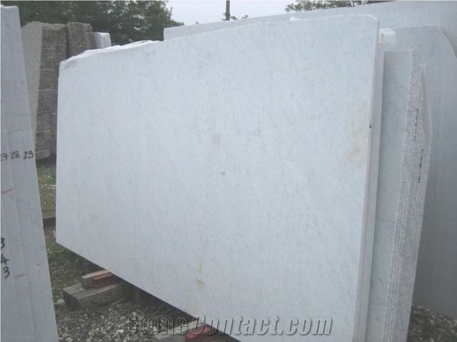 Bianco Carrara Marble Block, Italy White Marble
