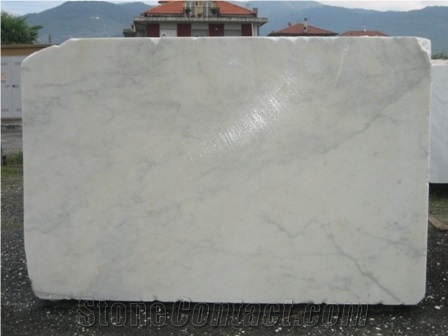 Bianco Carrara Marble Block, Italy White Marble