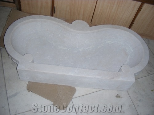 White Marble Wash Basin
