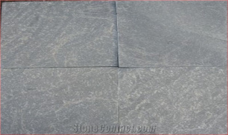Balck Slate Slabs & Tiles