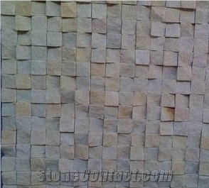 Beige Sandstone Mosaic Tile
