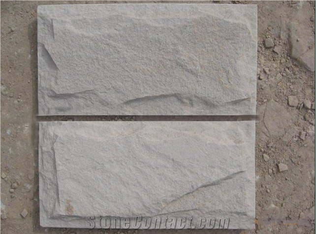 China Quartzite Stone Mushroom, Grey Quartzite Mushroom Stone