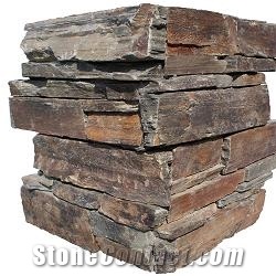 Cladding Stone, Brown Slate Cultured Stone