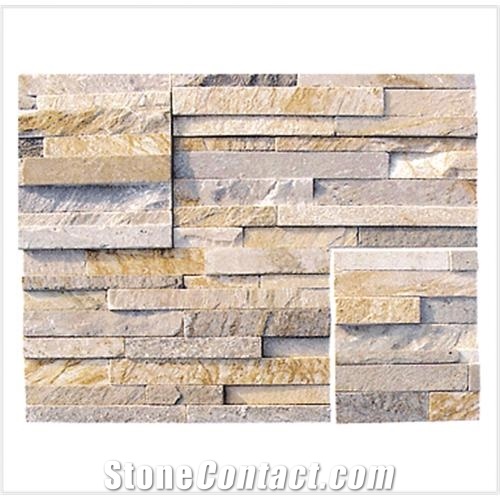 Culture Stone for Wall Cladding, Pink Slate Wall Cladding