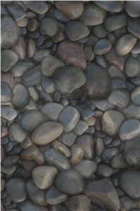 Decorative Pebble Stone, River Stone,Black Slate Pebble Stone