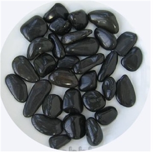 Decorative River Stones, Black Marble River Stones Decorative River Stones, Black Marble River Stones