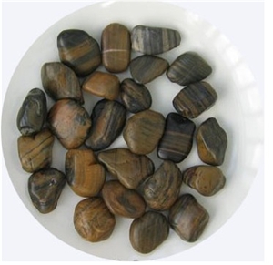 Decorative River Stones, Black Marble River Stones