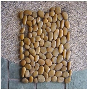 Decorative River Stones, Yellow Slate River Stones Decorative River Stones, Yellow Slate River Stones