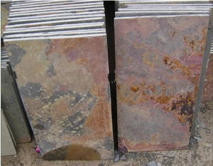Flooring Stone, China Grey Slate Slabs & Tiles