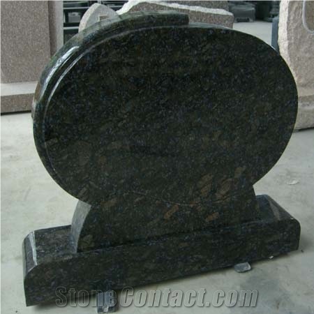 Ever Green Granite Tombstone