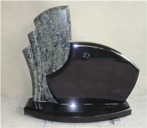 Ever Green Granite Tombstone