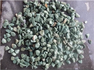 Green Pebble Stone, River Stone