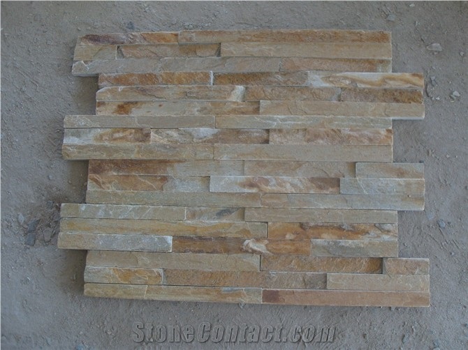 Indoor Stone Veneer, Beige Slate Veneer