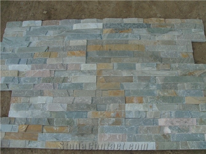 Indoor Stone Veneer, Beige Slate Veneer