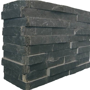 Ledge Corner Stone, Black Slate Corner Stone Ledge Corner Stone, Black Slate Corner Stone