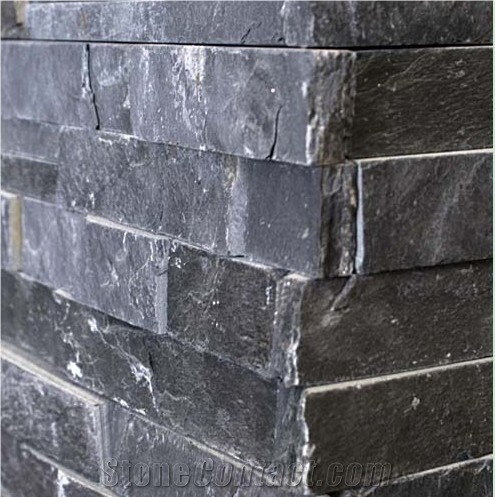 Ledge Corner Stone, Black Slate Corner Stone