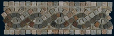 Mosaic Slate Border