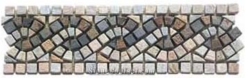 Multicolor Slate Border