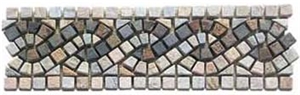 Multicolor Slate Border