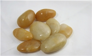 Natural Pebble Stone, Natural Stone White Slate Pebble Stone