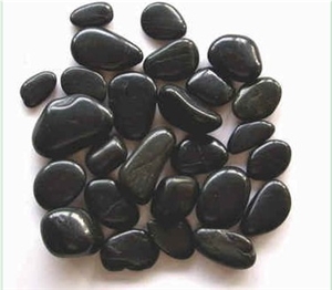 Natural Pebble Stone, Natural Stone White Slate Pebble Stone