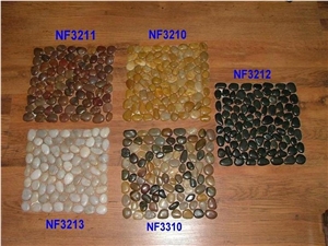 Natural Pebble Stone, River Stone,Yellow Onyx Pebble Stone