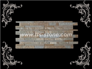 Outside Mosaic Stone, Beige Slate Mosaic