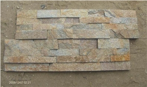 Quartzite Wall Covering Stone, Beige Quartzite Wall Covering