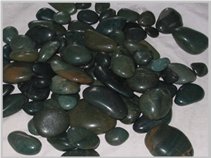 Natural Stone Black Slate River Stone